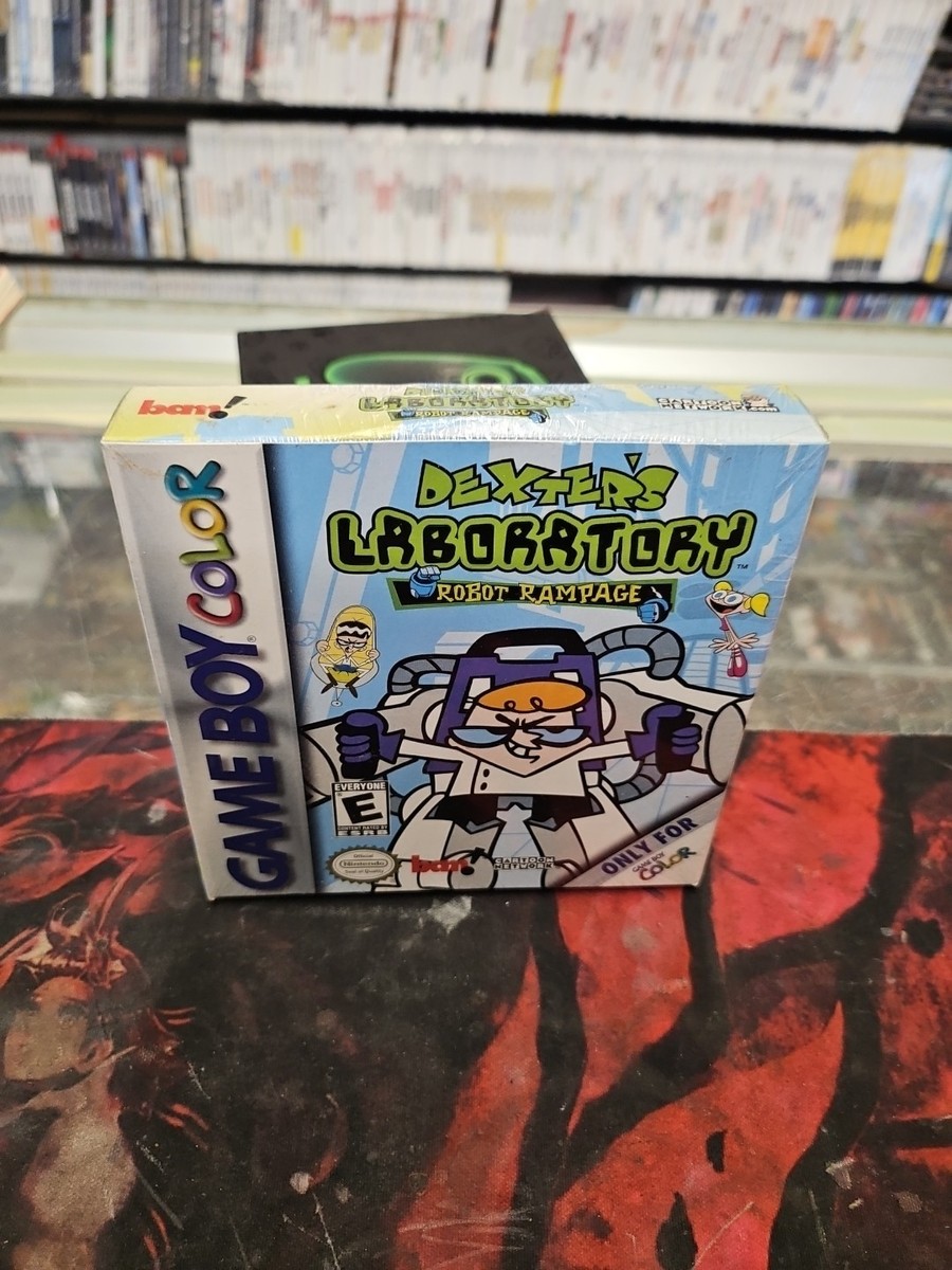 Dexter's Laboratory: Robot Rampage NEW SEALED! RARE GBC H-SEAM