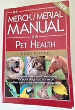 The Merck/Merial Manual for­ Pet Health - Home Edition - Large PB - Free 🚚