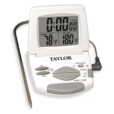 TAYLOR 1470 Digital Food Service Thermometer,1.29" L 2DBD5