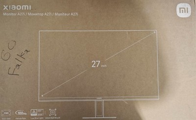 NEU Xiaomi A27i Monitor Rechnung & Herstellergarantie 27 Zoll Full-HD IPS 100Hz