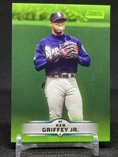 2025 Topps Stadium Club - Ken Griffey Jr #135 Lime Green Foil