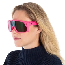 Spy MONOLITH Happy Bronze with Light Green Spectra Mirror Shield Unisex