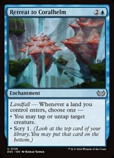 Retreat to Coralhelm - 126 - NM - Commander: Duskmourn: House of Horror - MTG