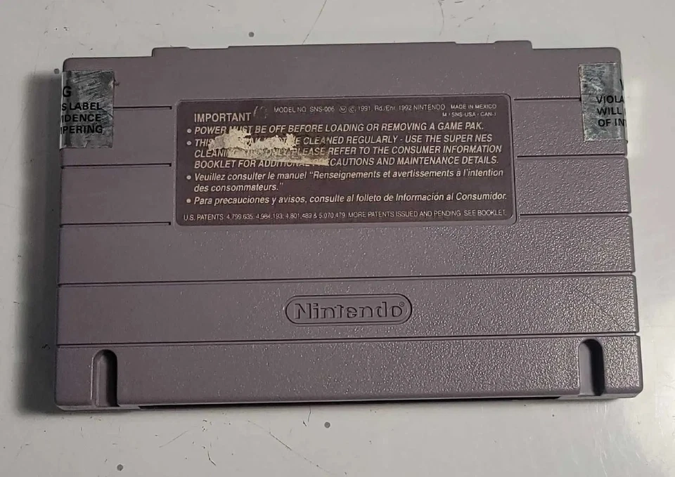 Super RBI Baseball (Super Nintendo, SNES) Untested - Image 2 of 4