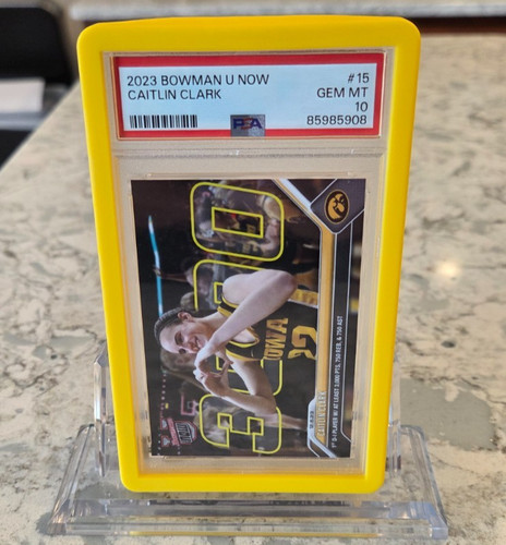 Caitlin Clark Topps Now 15 Rookie Card 1st D1 Player 3000 Points PSA 10 Gem Mint