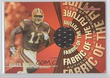 2004 Bowman Fabric of the Future Kellen Winslow Jr #KW 9bw