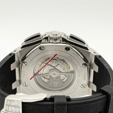 Audemars Piguet Royal Oak Offshore Chronograph 44mm Baguette Diamond Watch 9