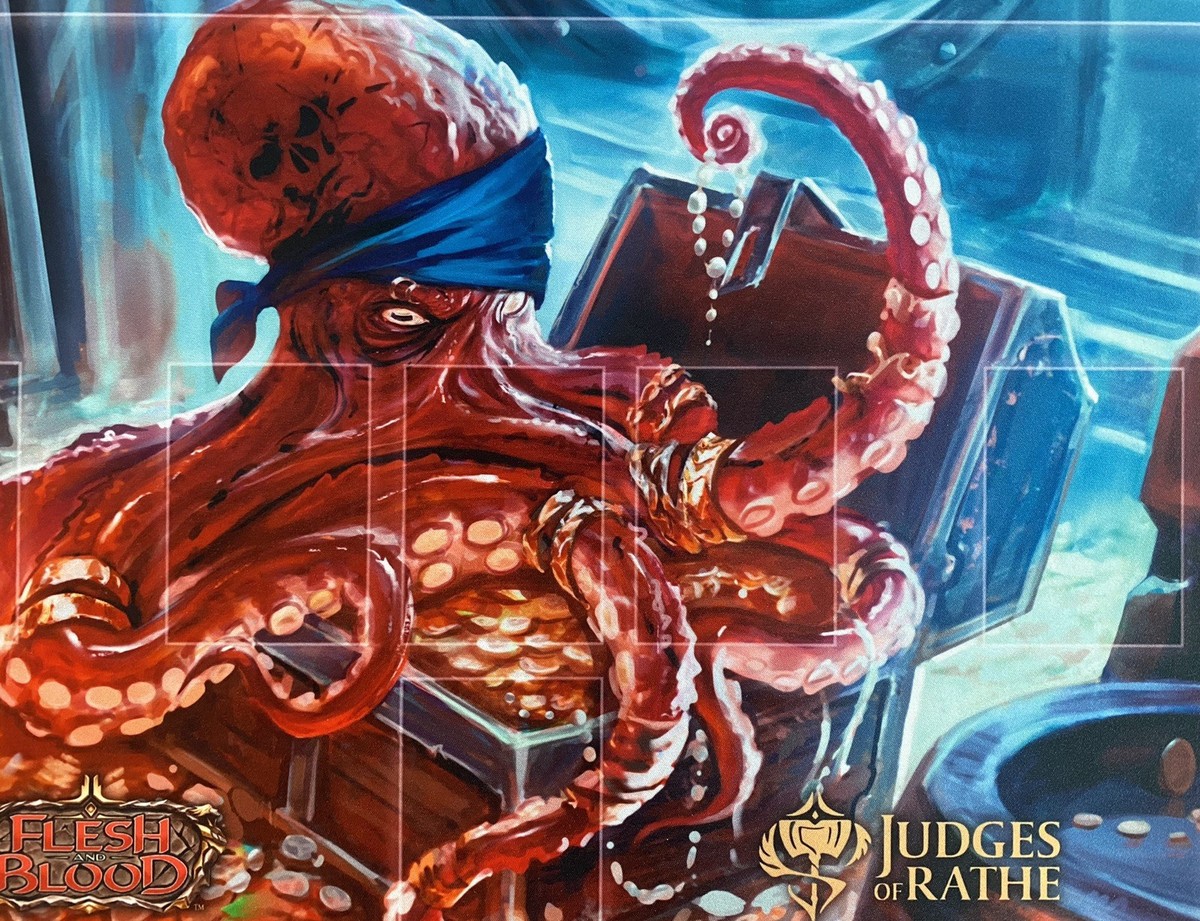 Flesh and Blood TCG Sticky Fingers Playmat Pro Tour Singapore