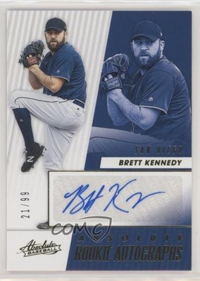 2019 Panini Chronicles Absolute Rookie Gold 21/99 Brett Kennedy #ARA-BK Auto 0c2