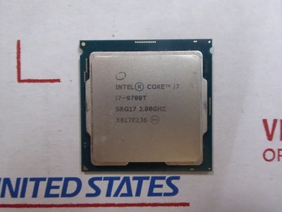 Intel Core I7-9700T 2.0Ghz 8-Core CPU Processor (SRG17)