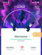 Pok mon Go Shiny Necrozma