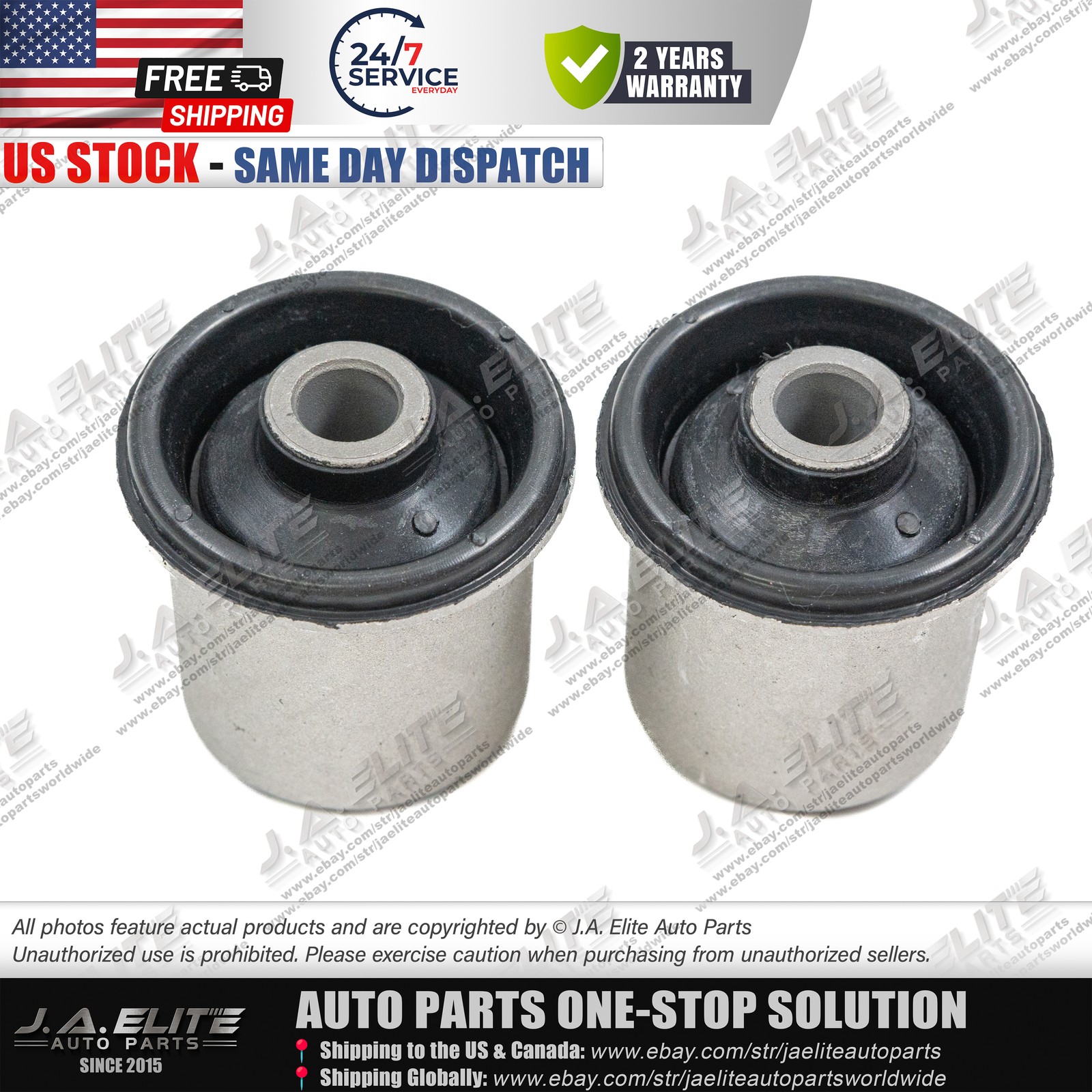 2pcs Bentley Front Upper Control Arm Bushing fit Bentley Mulsanne 3Y0407200A