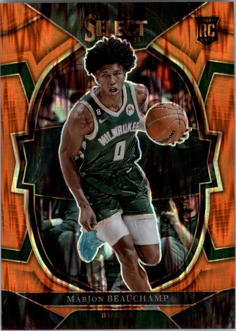 2022-23 Select Prizms Orange Flash #75 MarJon Beauchamp - BSK