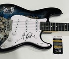 GEEZER BUTLER SIGNED SKULL ELECTRIC GUITAR BLACK SABBATH JSA COA — photo 2