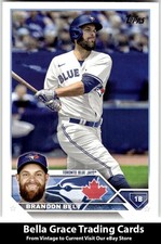 2023 Topps #438 Brandon Belt Toronto Blue Jays MLB Baseball