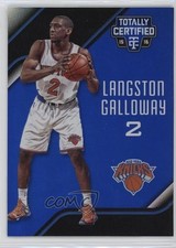 2015-16 Panini Totally Certified Mirror Blue 58/99 Langston Galloway #111 0t02