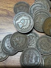 1909 Indian Head Cent Pennies Coin Roll - Penny Lot -50 coins good or better