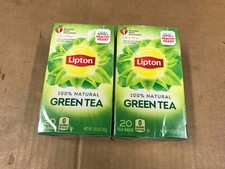 New Lipton Green Tea - Lot Of 2 Boxes (40 Tea...