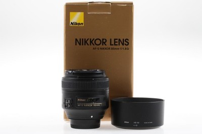 NIKON AF-S 85mm f/1,8 G - SNr: 214350