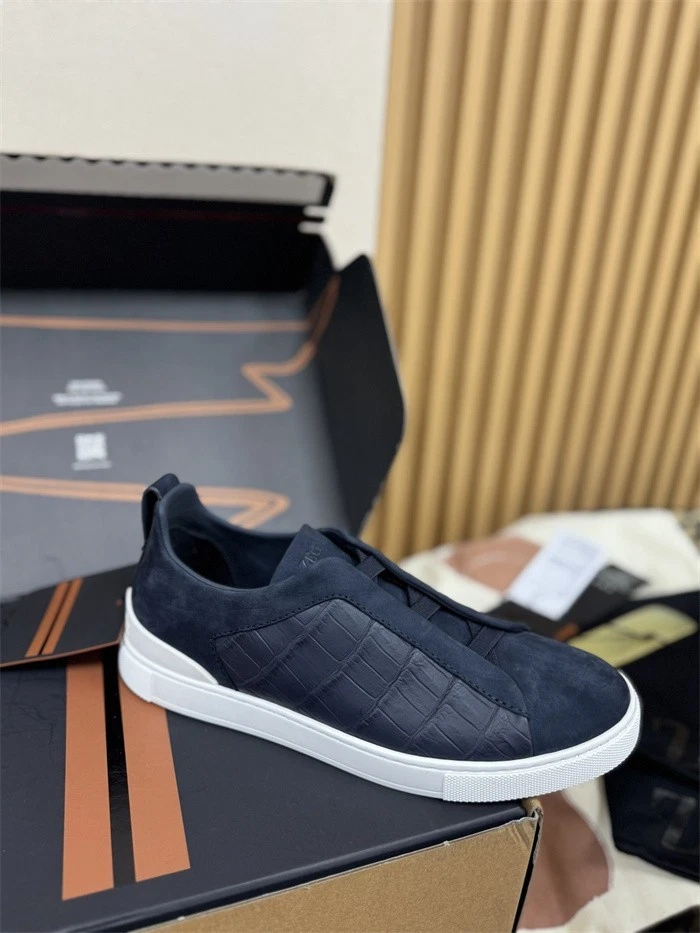 Blue Casual Shoes Ermenegildo Zegna for Men for sale | eBay