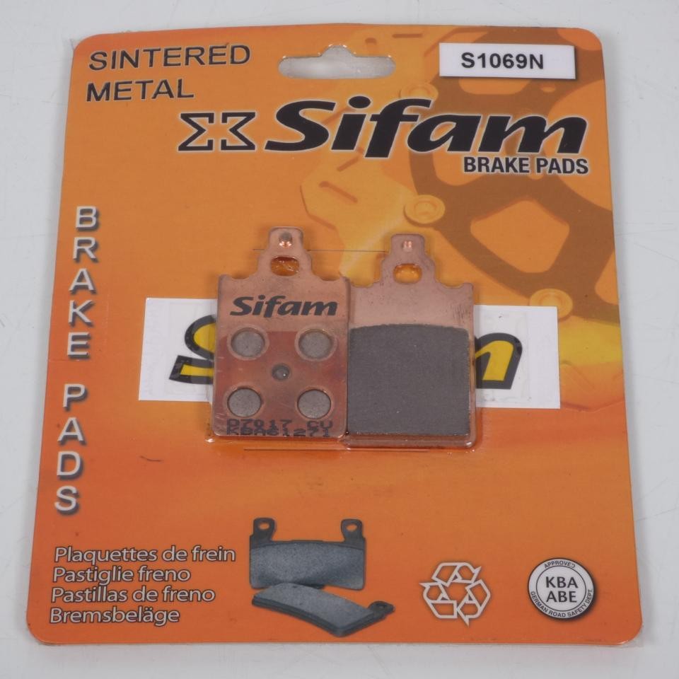 Plaquette de frein Sifam résout les sifflements avant sur Gilera 50 Eaglet 1997-1999