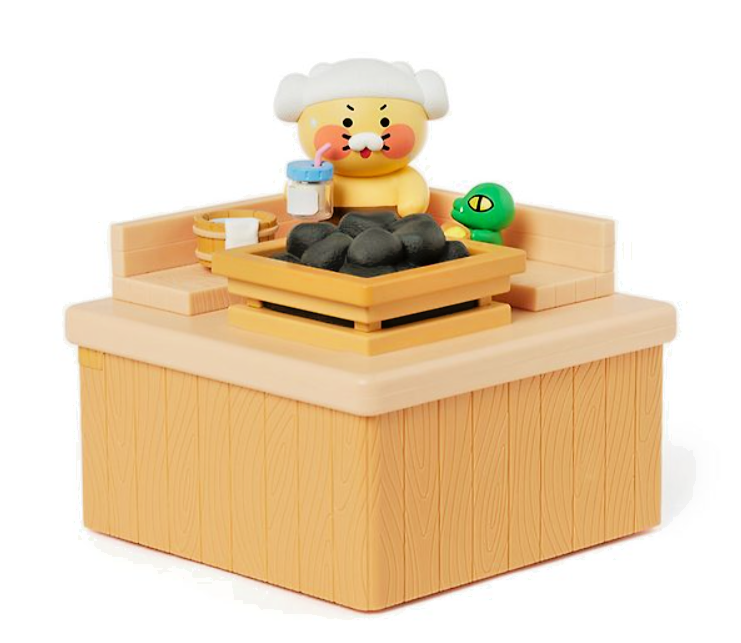 Kakao Friends Sauna Humidifier Choonsik Doll Portable Desk Decor