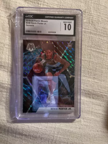 2019 Panini Mosaic Kevin Porter JR Genesis CGC 10