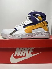 DS 11.5 Nike Air Flight Huarache Kobe Bryant Lakers Color Way NUEVO 2014 Retro