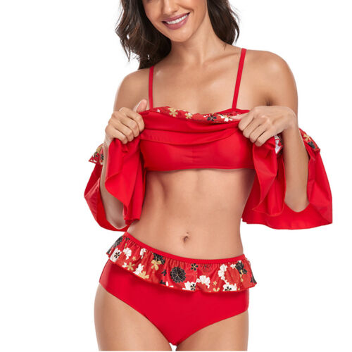 Costume da bagno donna sexy imbottito push up bikini set pezzo unico costume da spiaggia - Foto 138 di 169