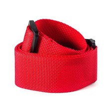 Dunlop D07-01RD Red Poly Guitar Strap with FREE Shipping