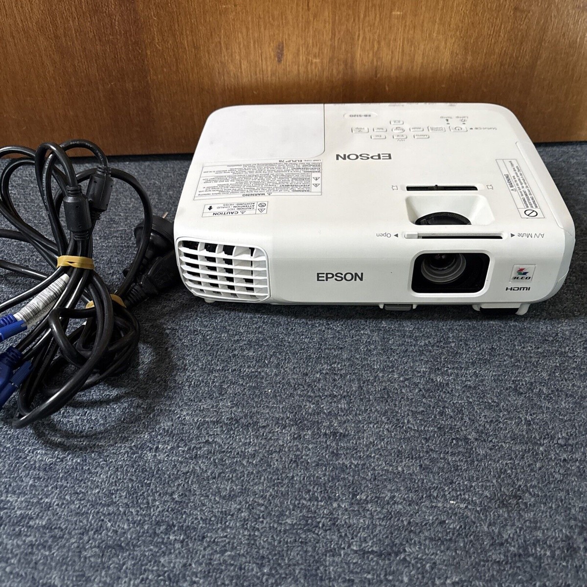 Epson EB-S120 LCD Projector HDMI VGA S-Video | eBay