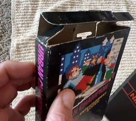 Urban Champion NES Nintendo Gloss Over Matte DOUBLE Sticker x2 & Pricetag RARE🦄