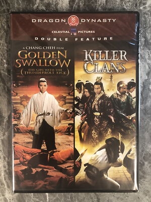 NEW Golden Swallow / Killer Clans (Double Feature) [DVD,  2011]