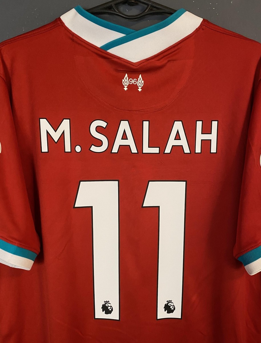 MOHAMED SALAH #11 MEN FC LIVERPOOL 2020/2021 SOCCER FOOTBALL SHIRT