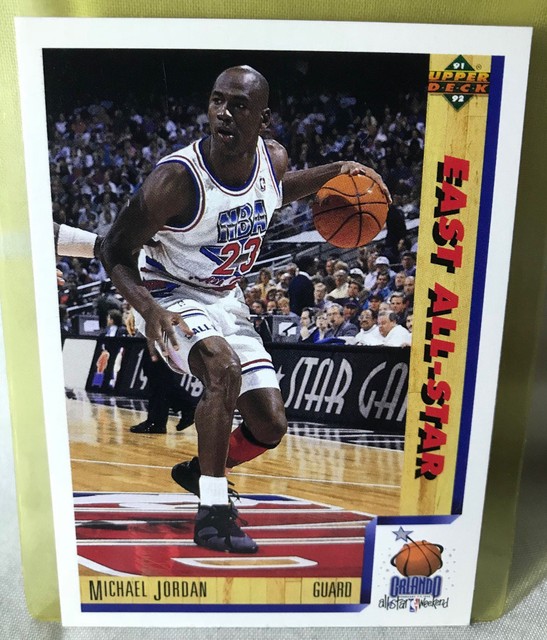 1991 UPPER DECK 452 MICHAEL JORDAN EAST ALLSTAR RARE MINT IN CASE eBay