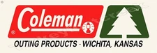 Coleman Outing Products 6" x 18" Metal Sign