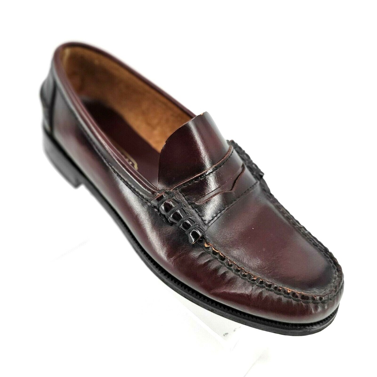 Florsheim 12091-601 Men\'s 8.5 D Cordovan Penny Loafers Dress Shoes-Excellent Florsheim Loafers | eBay main image 3