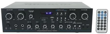 Technical Pro RX400X4 4 Channel 8 Speaker Bluetooth Home Receiver+Mic Inputs