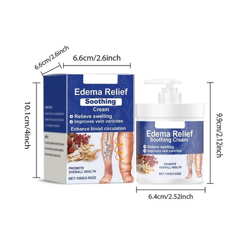 Leg Care Cream 100g - Edema Relief Soothing Massage Carea3d81324 - Picture 14 of 14