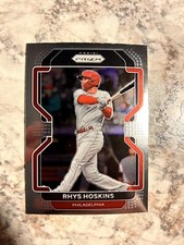 2022 Prizm Baseball Tier II Base #140 Rhys Hoskins - Philadelphia Phillies