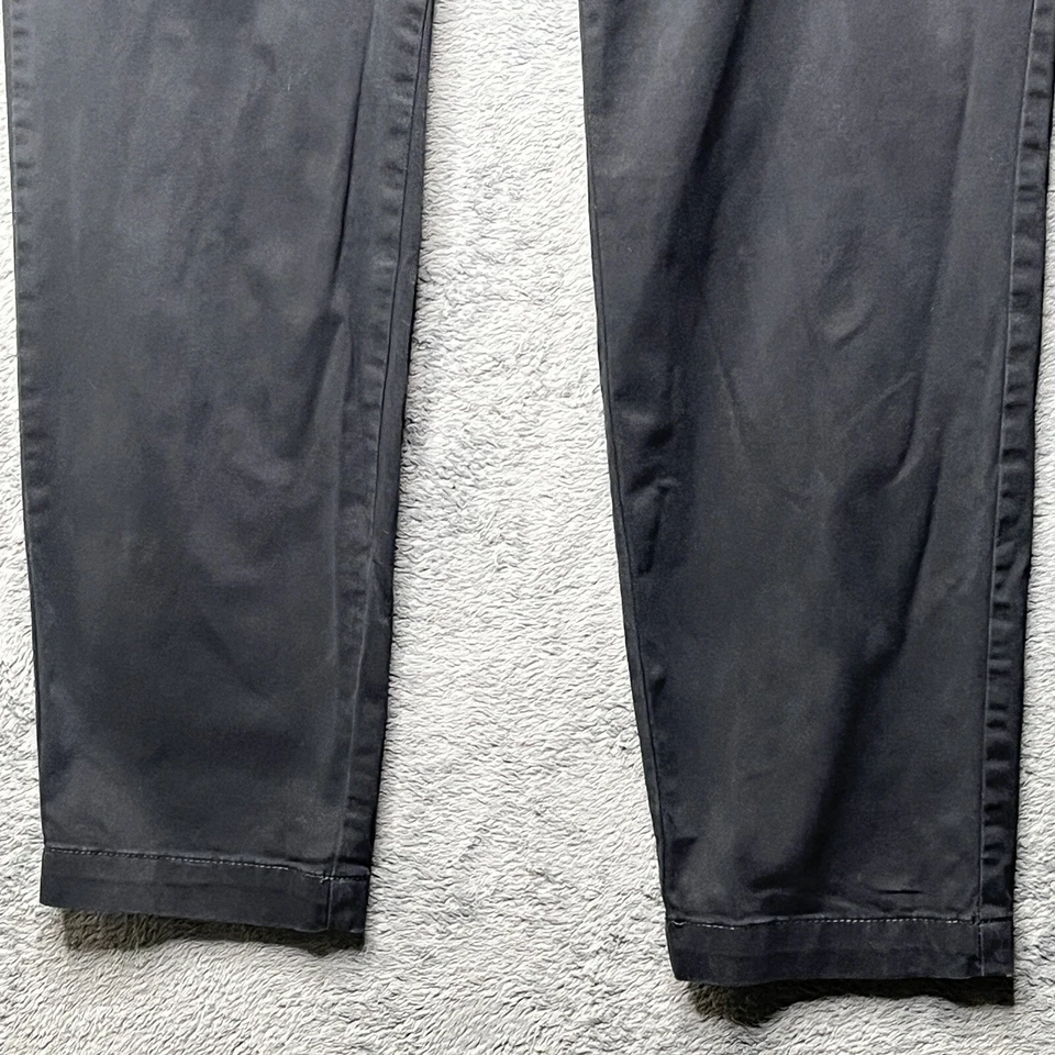 Maison Jules Womens Pant Size 8 Black Chino Skinny Slice Pockets Cotton Blend - Image 3 of 4