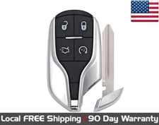 1x New Replacement Proximity Key Fob Remote For Select Maserati Vehicles