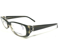 Lauren Michaels Eyeglasses Frames LM2003 OLIVE Green Horn Silver 53-16-135