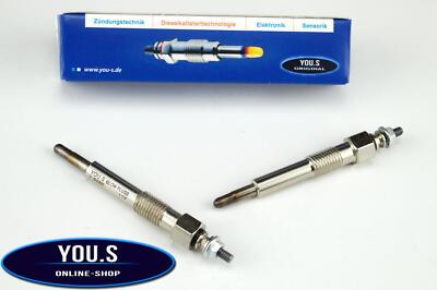 4 pieces YOU.S original glow plugs for Opel Astra F 1.7 TDS 60 KW 82 hp year 91-98
