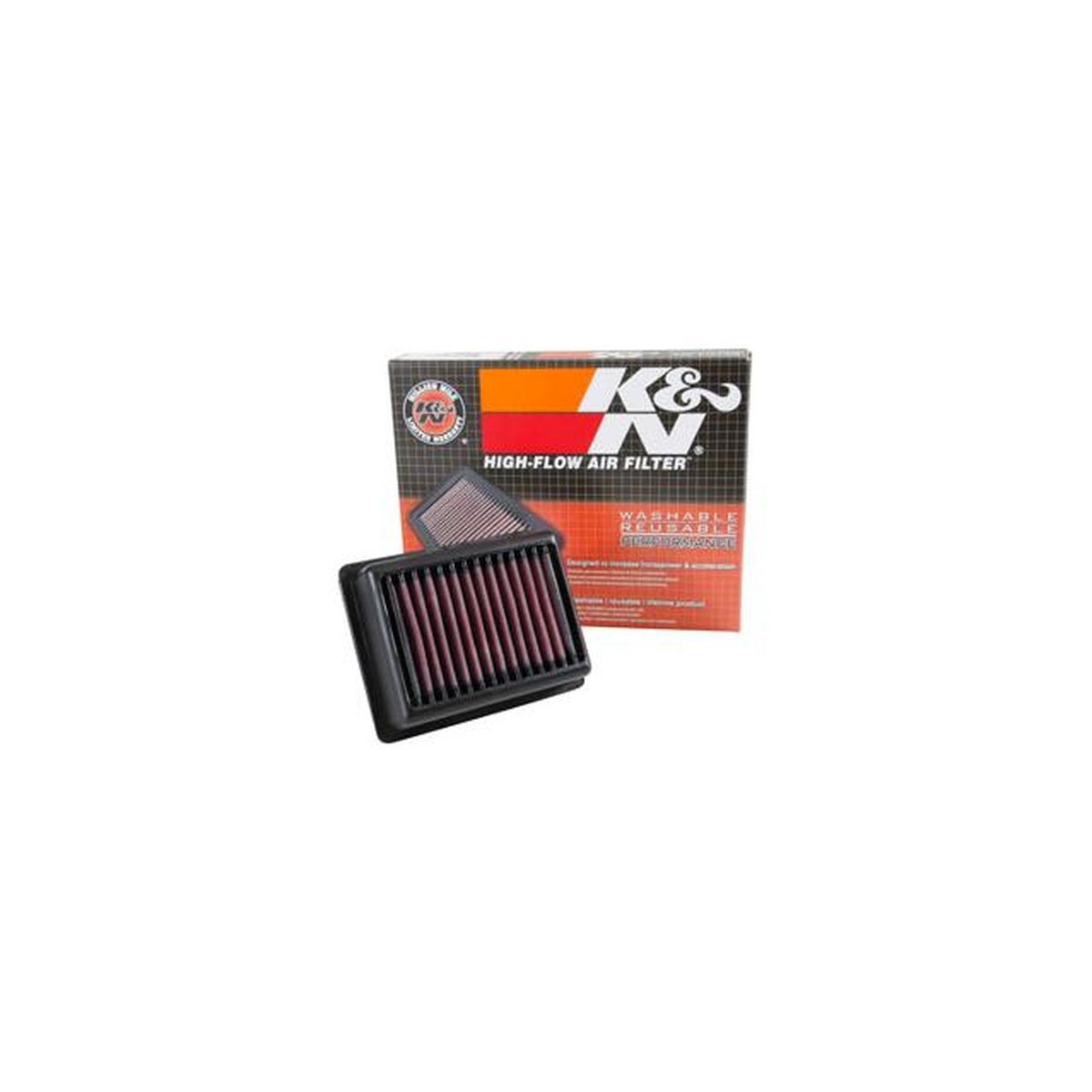 K&N Motorcycle Air Filter compatible with Triumph Bonneville T120 TB
