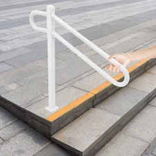 Safety Handrials, Metal Outdoor Stair Railing, Railings for Steps Fits Porch NEW
