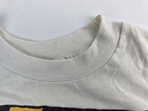 Vintage Max Headroom Coke Promo T-shirt White size Small / Medium - no tag - Picture 10 of 10