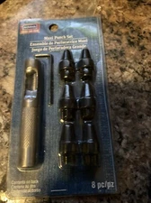 ART MINDS LEATHER MAXI PUNCH SET 8 PIECES Changeable Tubes DIY CRAFT Handmade