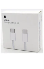 Apple USB-C Charge Cable 1M ‎3 FT Woven Braided MQKJ3AM/A Original In Retail Box