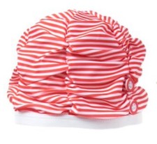 Gymboree Gazebo Party Stripe Swim Hat Nwt Baby Girls 0-6 M